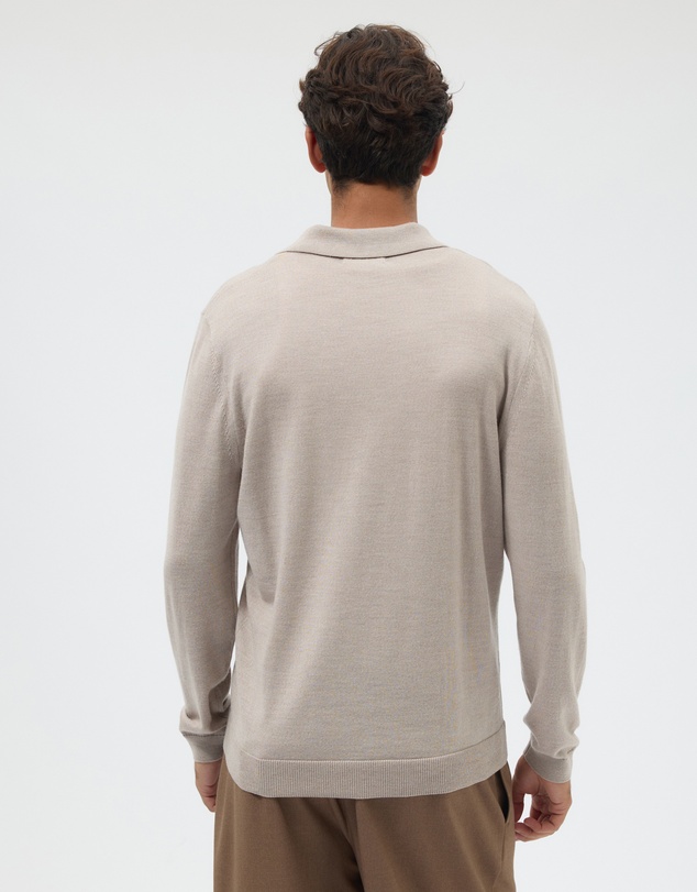AERE - Merino Wool Knit Polo