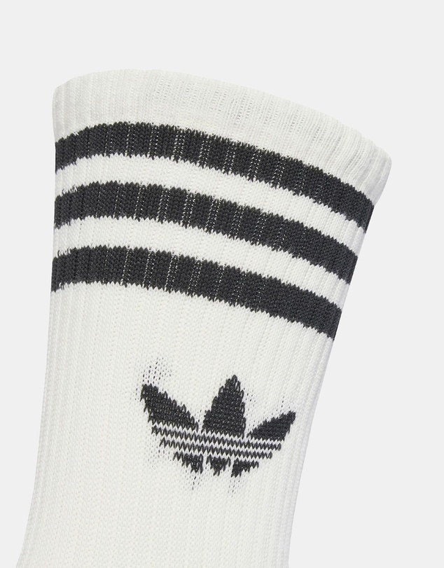 adidas Originals - 3-Pairs 3 Stripes Crew Socks