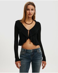 Cotton On - Ruffle Knit Cardi