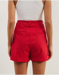 Atmos&Here - Isla Linen Blend Shorts