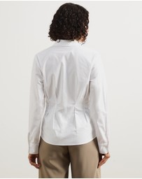 Atmos&Here - Marcy Pin Tuck Long Sleeve Shirt
