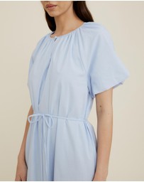 The Fated - Paisley Belted Maxi Dress