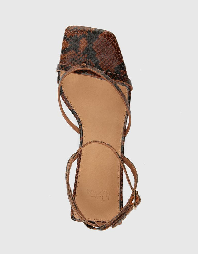 Wittner - Nyla Tan Multi Reptile Emboss Leather