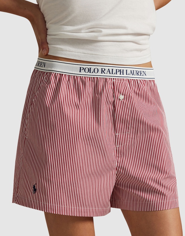 Polo Ralph Lauren - Shirting Stripes Cotton Boxer Short
