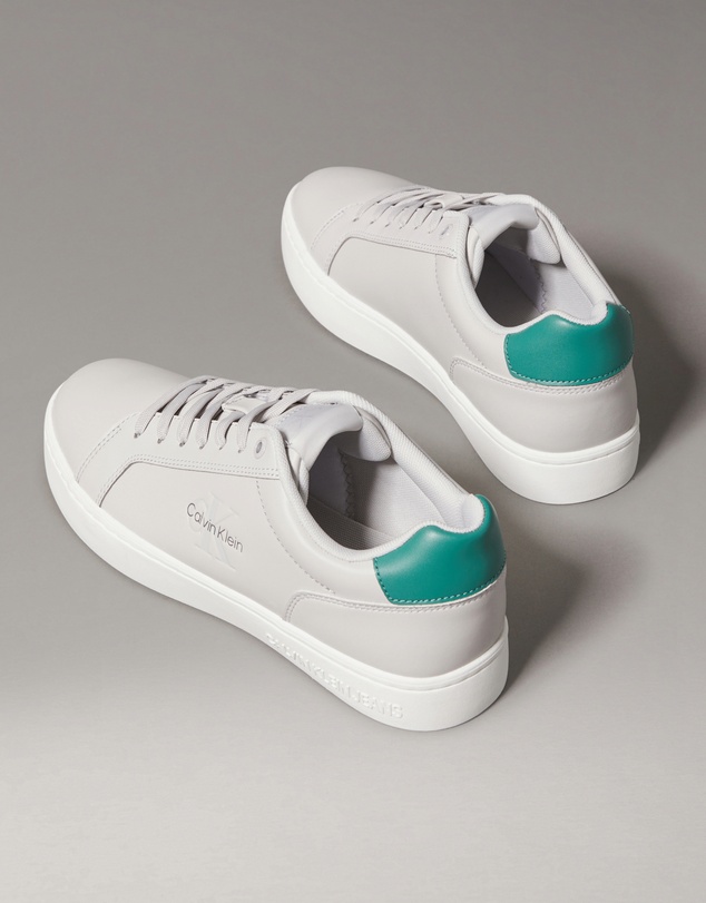 Calvin Klein - Classic Cupsole Mono Leather Sneakers