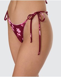 Thrills - Full Bloom Reversible String Bikini Bottom