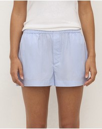 Assembly Label - Havana Stripe Poplin Shorts