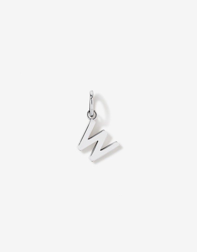 Michael Hill - Letter W Initial Pendant in Sterling Silver