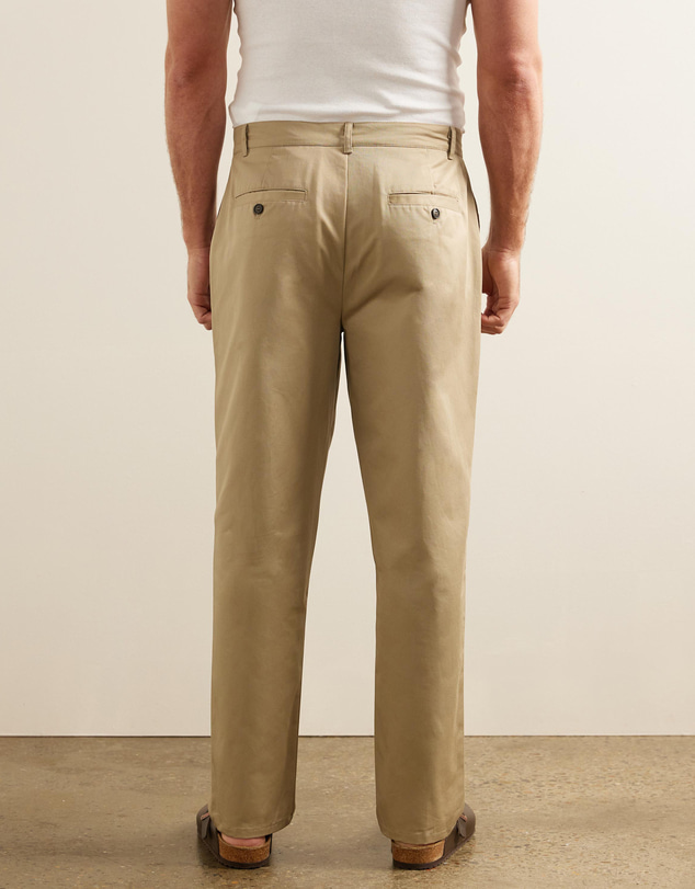 AERE - Organic Cotton Straight Leg Chinos