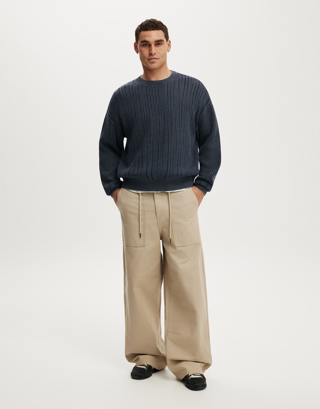 Cotton On - Box Fit Crew Knit