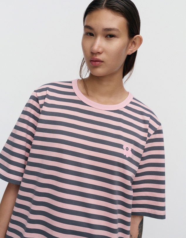 Marimekko - Tasaraita Unisex Unikko Kioski t-shirt
