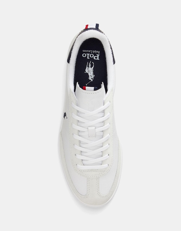 Polo Ralph Lauren - Bedford Leather-Suede Sneakers - Men's