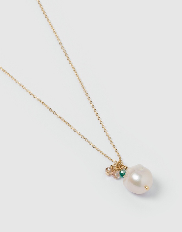 Miz Casa and Co - Avalon Pearl Pendant Necklace