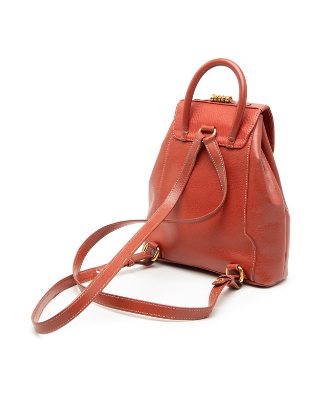 Pre-Loved by Azura Reborn - Pre-Loved Leather Velazquez Twist Backpack