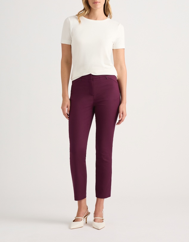 David Lawrence - Sarah Compact Cotton Pants