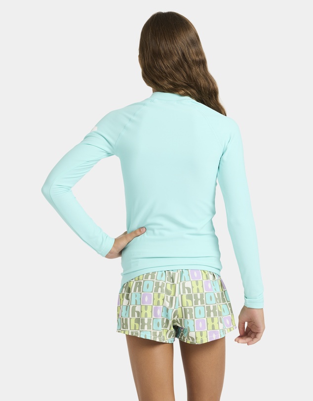 Roxy - Girls 4 to 16 Girl Heater Long Sleeve Lycra Rash Vest