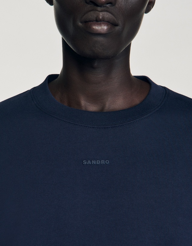 Sandro - Rubber Sandro Crewneck Sweatshirt