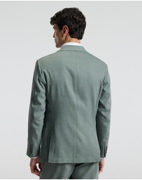 Calibre - Stretch Linen Suit Jacket Neo Green