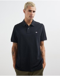 Gant - Regular Fit Shield Piqué Polo Shirt