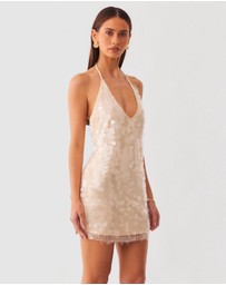 SNDYS - Calena Halter Mini Dress - ICONIC EXCLUSIVE