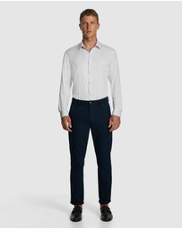 yd. - Forbes Check Bamboo Slim Shirt