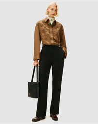 Tommy Hilfiger - Pressed Crease Straight Leg Trousers