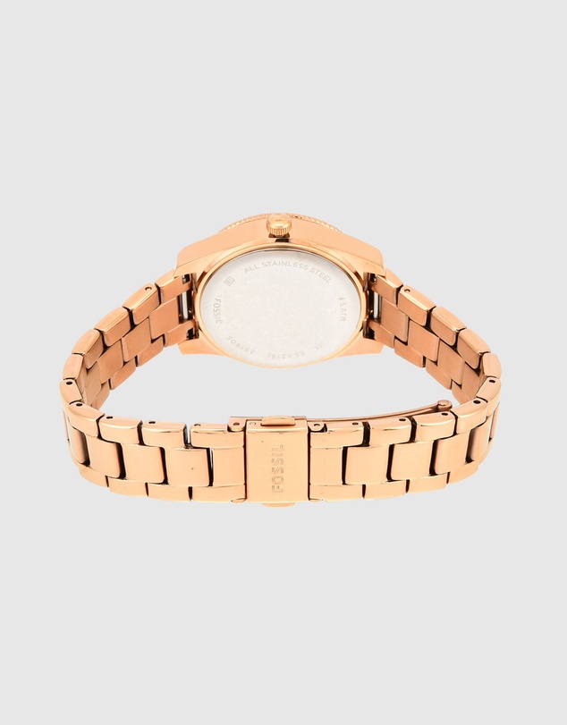 Fossil - Scarlette Rose Gold-Tone Analogue Watch ES4318