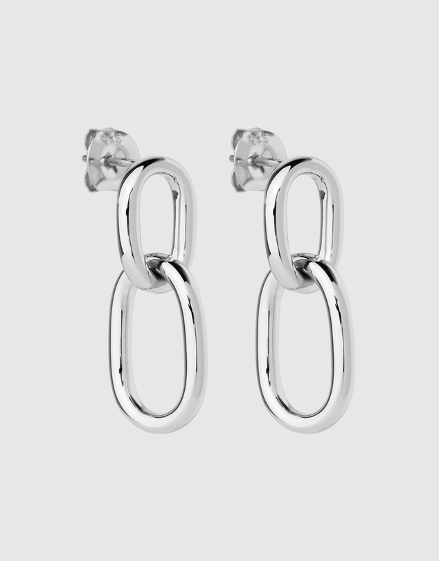Najo - Mermaid Silver Earrings