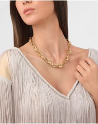Philipp Plein - Plein Edge Gold-Tone Necklace