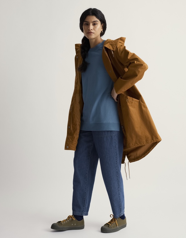 Seasalt - Seasalt Cornwall Brown Seafaring Waterproof Coat