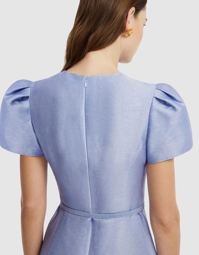 LEO LIN - Marguerite Short Sleeve Midi Dress