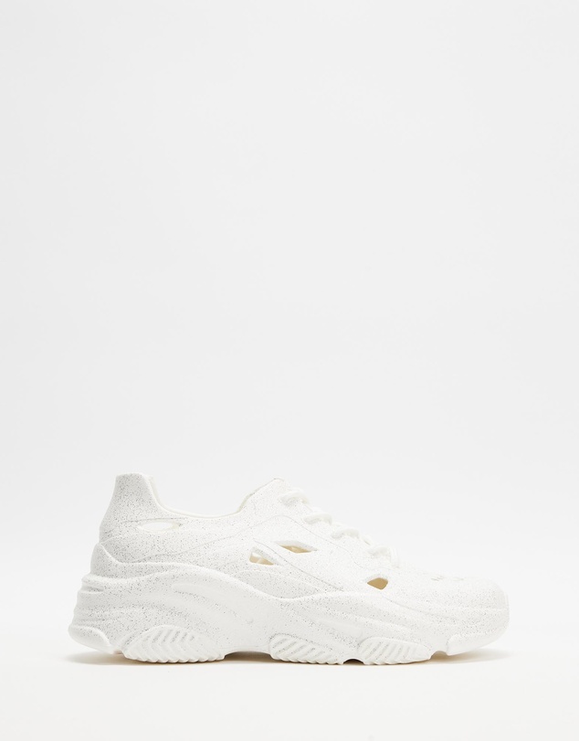 Holster - Fierce Light EVA Sneaker - White Glitter - Unisex