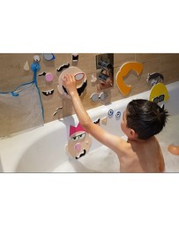 Bright Child - Funny Face Bath Stickers