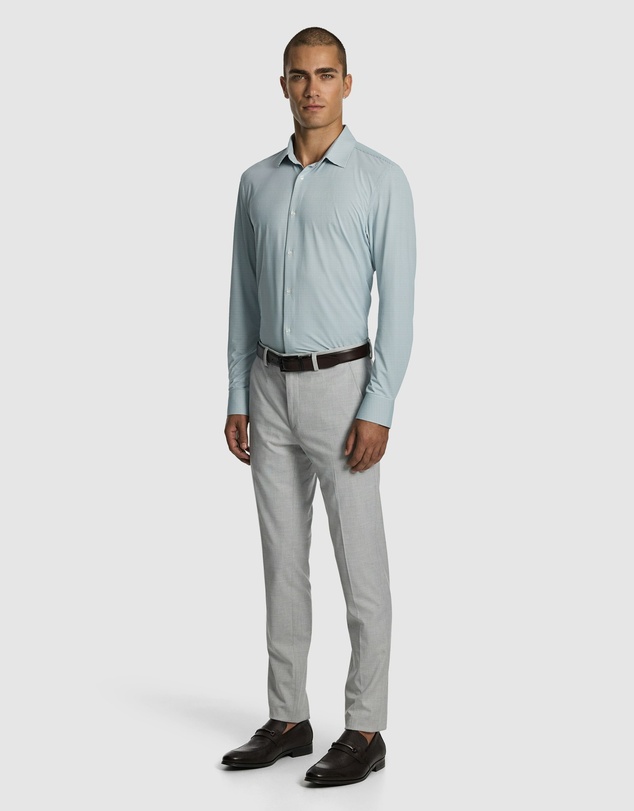 yd. - Flex Slim Fit Premium Dress Shirt