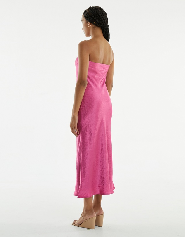 Third Form - Crush Bias Strapless Dress