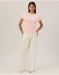 Tussah - Sonja Jersey Draped Top