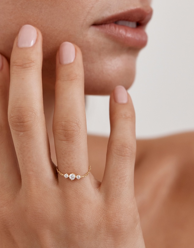 By Charlotte - Cosmic Whisper Ring