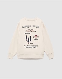 M.N.G - Getaway Sweatshirt - Kids-Teens