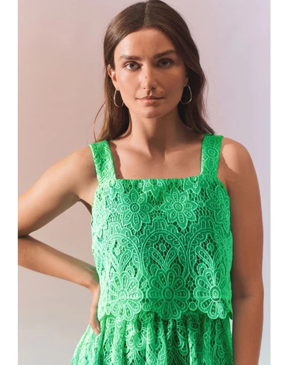 NEXT - Sleeveless Co-ord Lace Detail Top