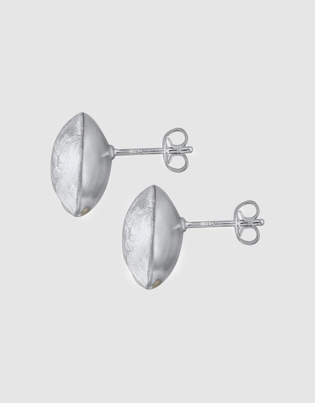 Elli Jewelry - Earrings Elegant Cultured Freshwater White Pearls 925 Sterling Silver