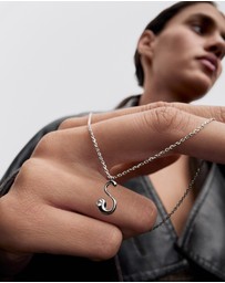 PDPAOLA - Initial 2026 S Silver Pendant Necklace