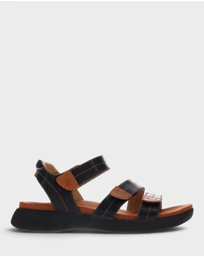 Mia Vita - Harmony Sandal - Black