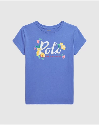 Polo Ralph Lauren - Logo Cotton Jersey Tee - ICONIC EXCLUSIVE - Kids-Teens