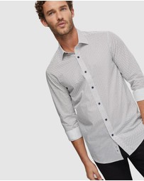 Oxford - Beckton Printed Shirt