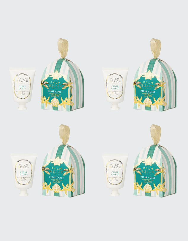 Palm Beach Collection - 4 Pack Hanging Hand Cream 50ml Cedar Coast