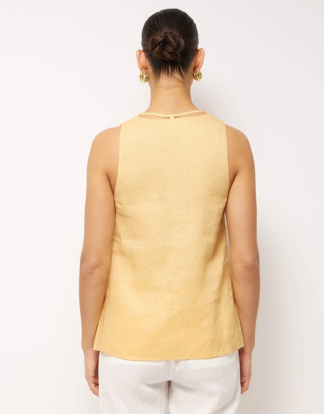 AERE - Noa Linen Top