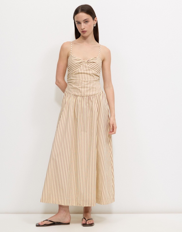 Calli - Hailey Twist Midi Dress