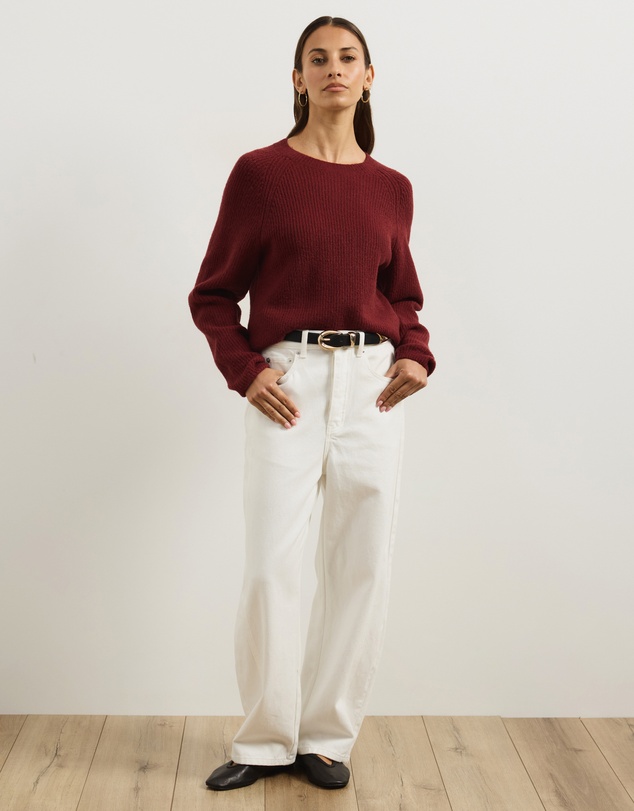 Atmos&Here - Saylor Crew Neck Soft Knit Jumper