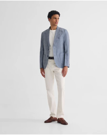 Oxford - Milton 1/2 Lined Checked Blazer