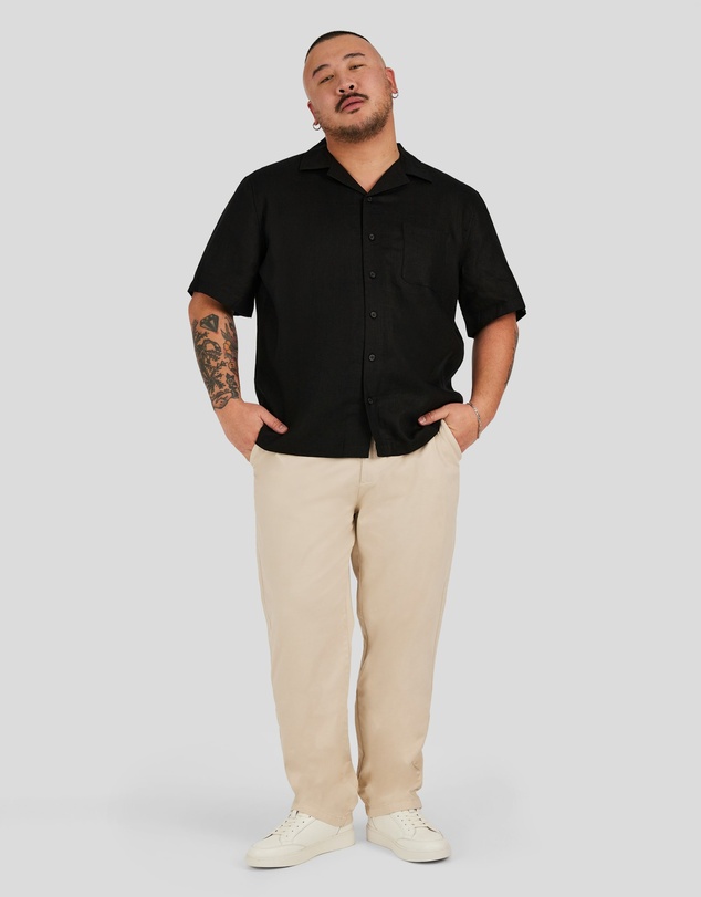 Johnny Bigg - Luxe Linen Boxy Fit Shirt